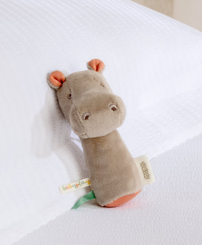 Mamas & Papas Activity Toys Mini Rattle - Henry Hippo
