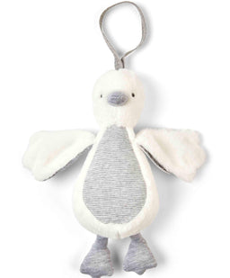 Mamas & Papas Activity Toys Welcome to the World Chime Duck Travel Toy - Grey