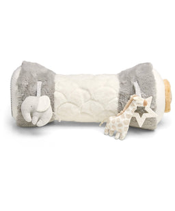 Mamas & Papas Activity Toys Welcome to the World Elephant Tummy Time Roll - Grey