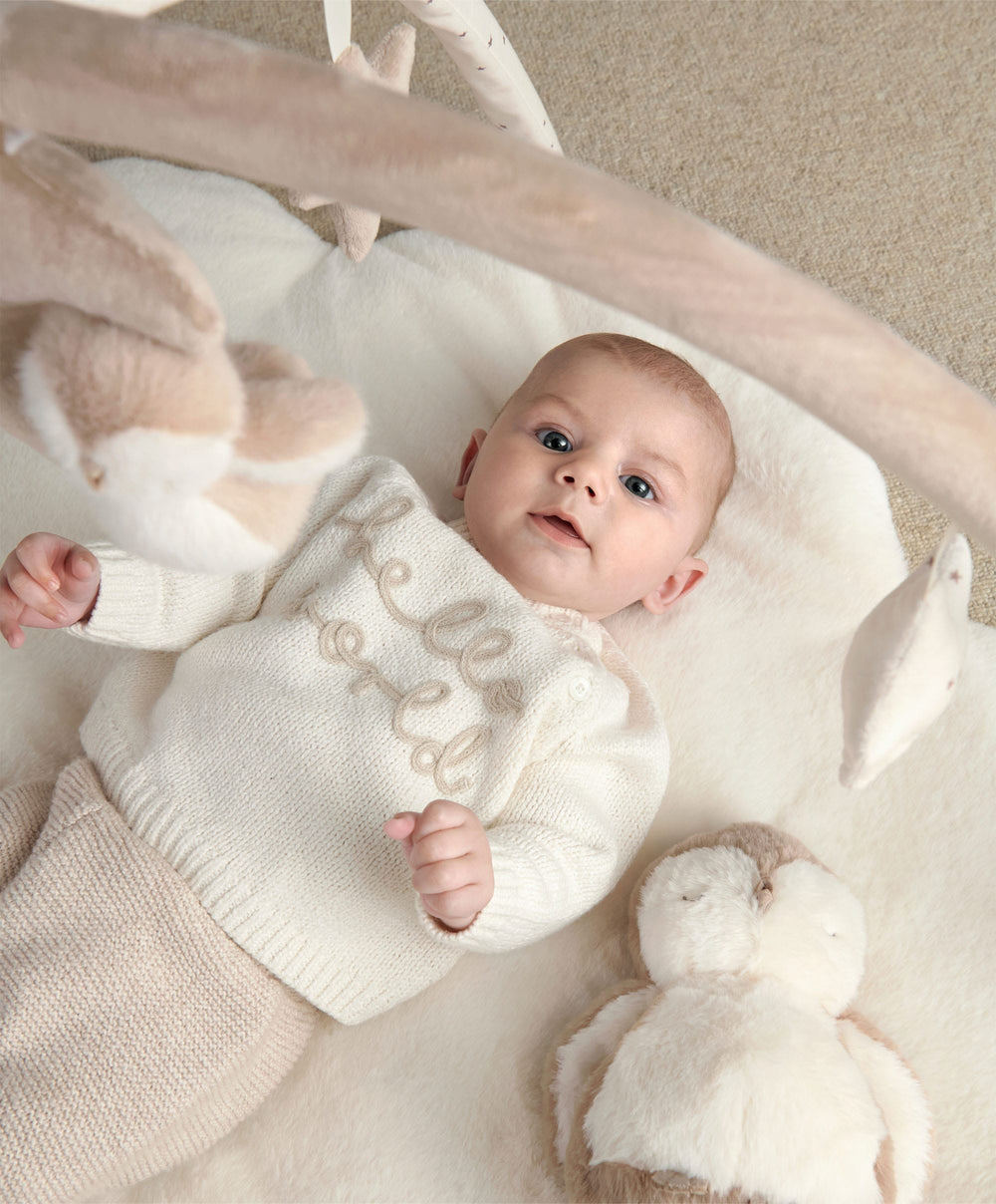 Mamas &amp; Papas Activity Toys Wish Upon A Cloud Playmat - Oatmeal