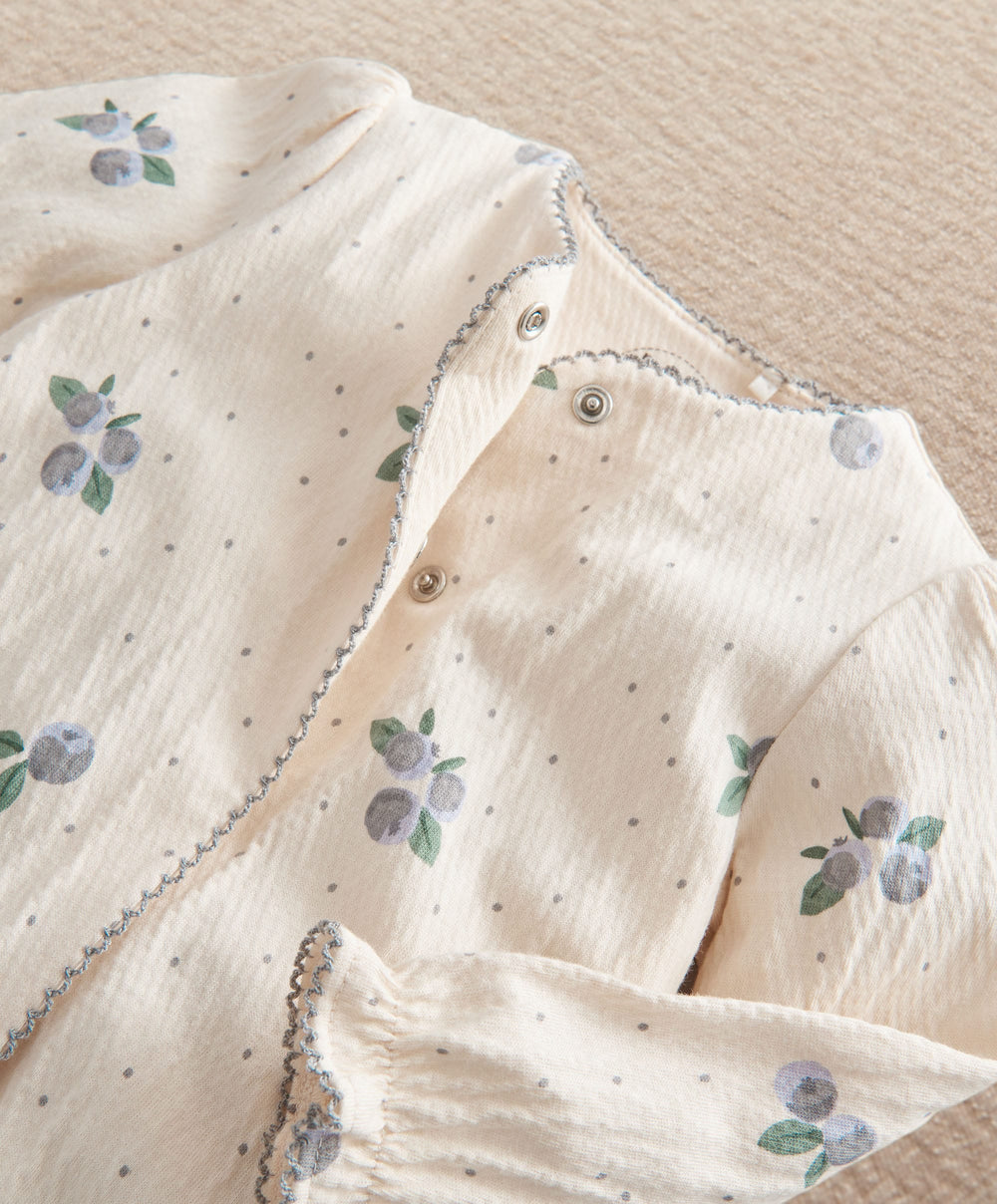 Mamas &amp; Papas All-in-Ones &amp; Bodysuits Blueberry Sleepsuit