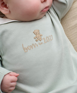 Mamas & Papas All-in-Ones & Bodysuits Born in 2027 Sleepsuit - Blue