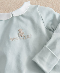 Mamas & Papas All-in-Ones & Bodysuits Born in 2027 Sleepsuit - Blue