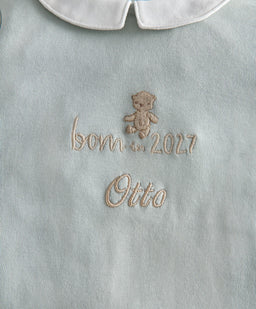 Mamas & Papas All-in-Ones & Bodysuits Born in 2027 Sleepsuit - Blue