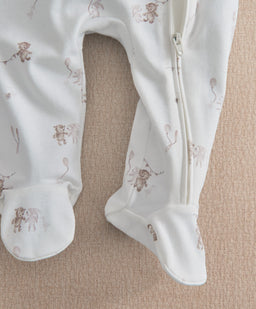 Mamas & Papas All-in-Ones & Bodysuits Celebration Print Zip All In One