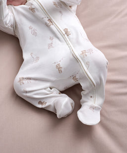 Mamas & Papas All-in-Ones & Bodysuits Celebration Print Zip All In One