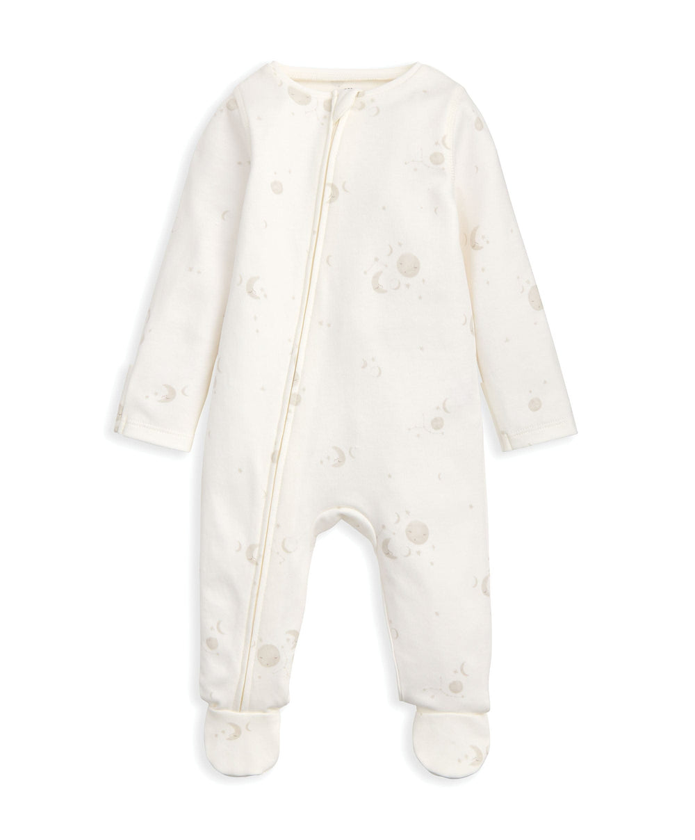 Mamas &amp; Papas All-in-Ones &amp; Bodysuits Celestial Print Zip All In One