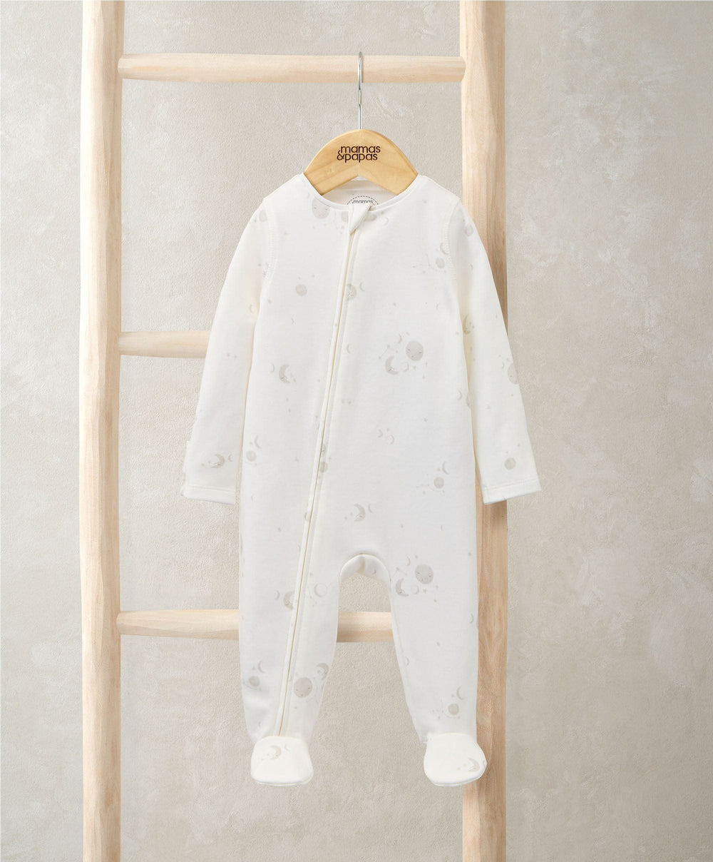 Mamas &amp; Papas All-in-Ones &amp; Bodysuits Celestial Print Zip All In One