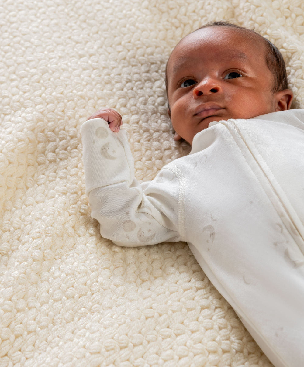 Mamas &amp; Papas All-in-Ones &amp; Bodysuits Celestial Print Zip All In One