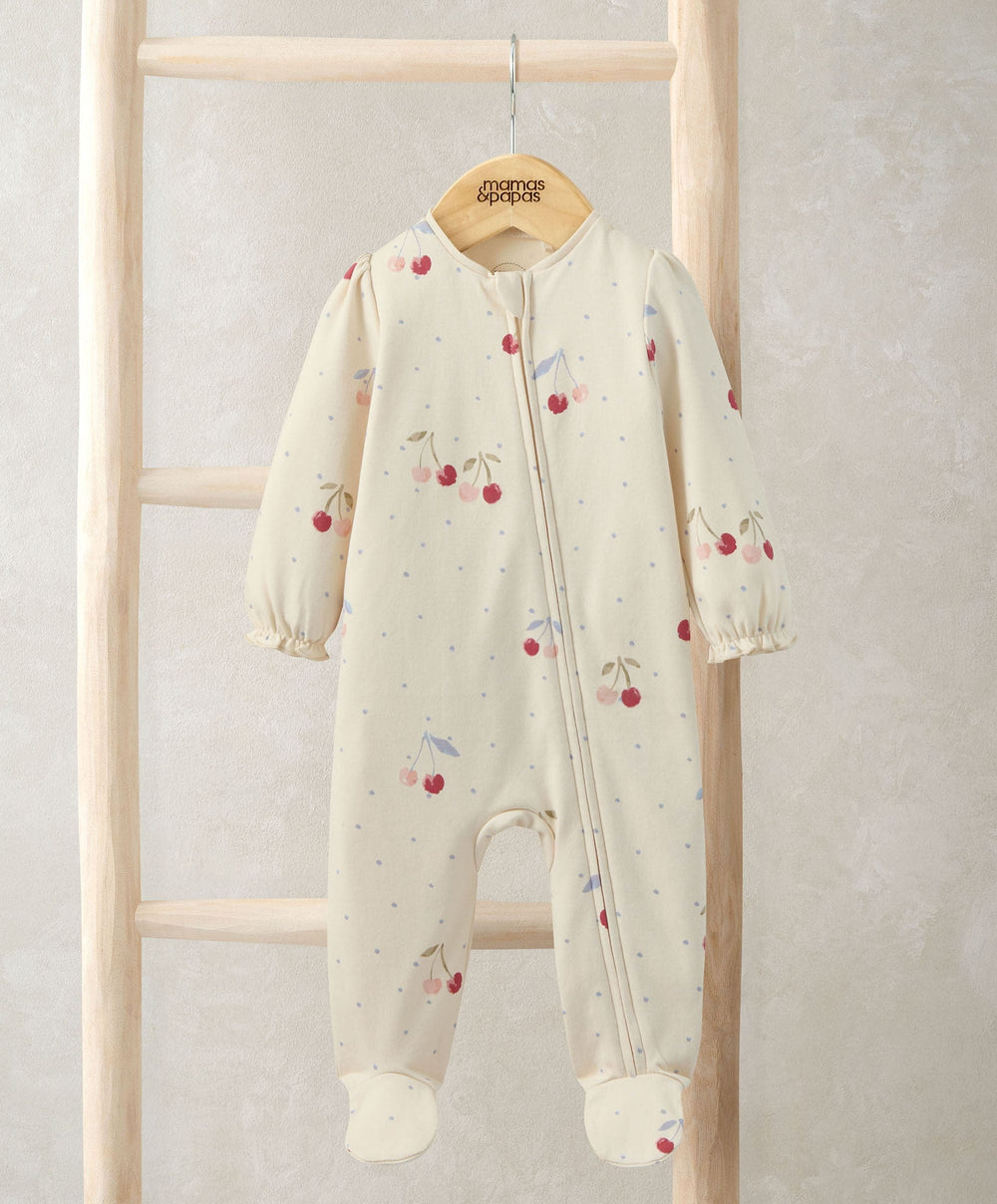 Mamas &amp; Papas All-in-Ones &amp; Bodysuits Cherry All-in-one