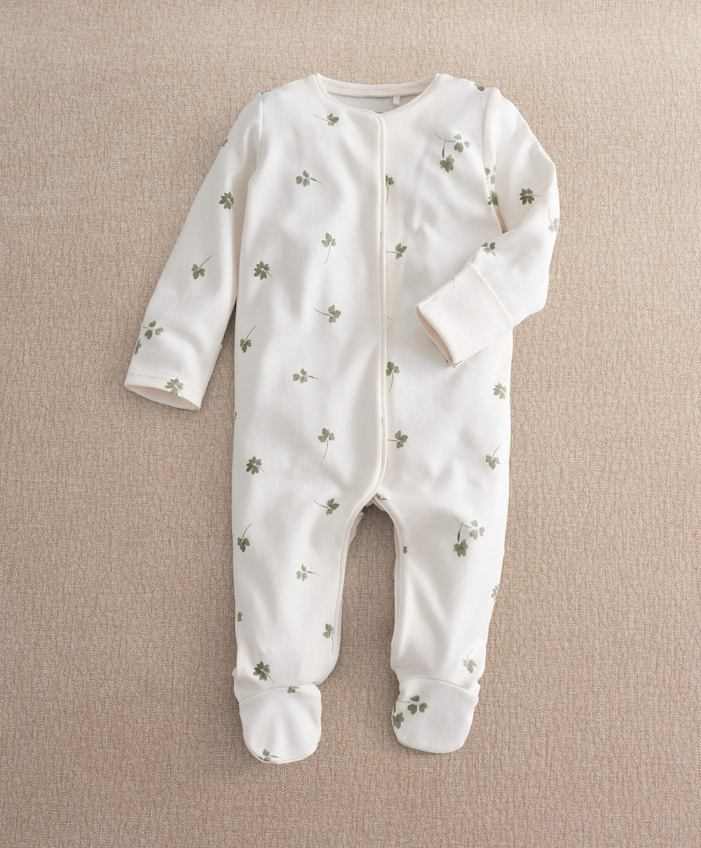 Mamas &amp; Papas All-in-Ones &amp; Bodysuits Clover Print All In One