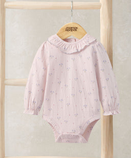 Mamas & Papas All-in-Ones & Bodysuits Crinkle Floral Bodysuit