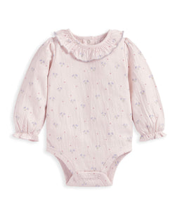 Mamas & Papas All-in-Ones & Bodysuits Crinkle Floral Bodysuit