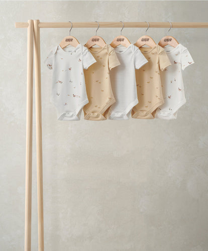 Mamas & Papas All-in-Ones & Bodysuits Duckling Short-Sleeved Bodysuits (Pack of 5)