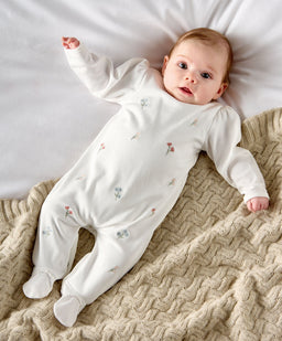 Mamas & Papas All-in-Ones & Bodysuits Embroided Flowers All in One