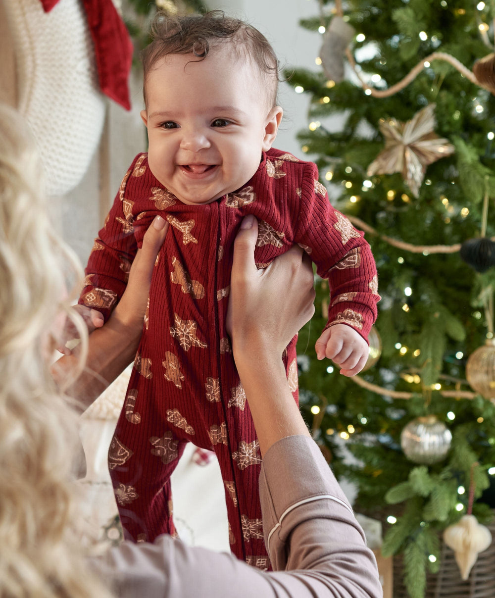 Mamas &amp; Papas All-in-Ones &amp; Bodysuits Gingerbread Christmas All in One