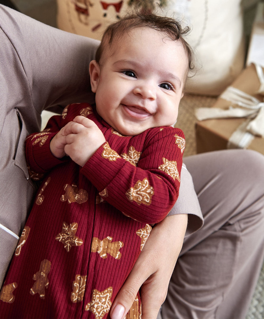 Mamas &amp; Papas All-in-Ones &amp; Bodysuits Gingerbread Christmas All in One