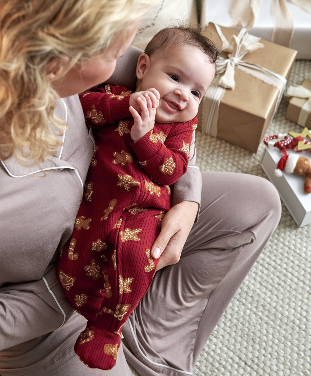 Mamas &amp; Papas All-in-Ones &amp; Bodysuits Gingerbread Christmas All in One