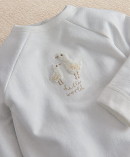 Mamas & Papas All-in-Ones & Bodysuits Hello World Duck All In One