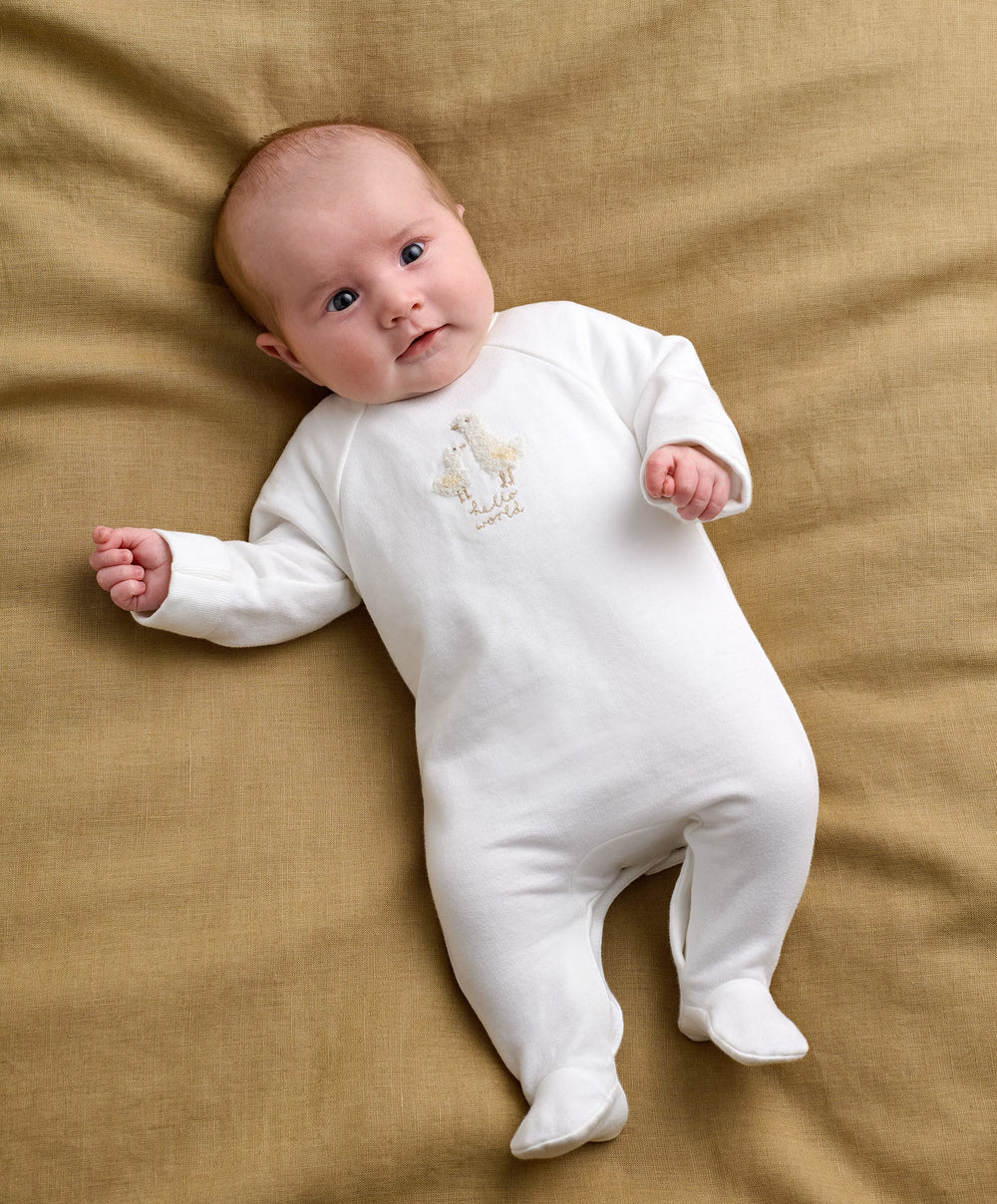 Mamas &amp; Papas All-in-Ones &amp; Bodysuits Hello World Duck All In One