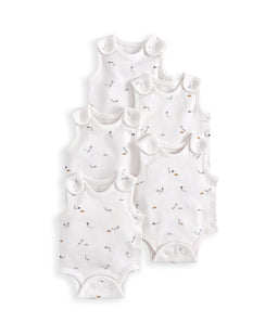Mamas & Papas All-in-Ones & Bodysuits Kites Premature Bodysuits (Pack of 5)