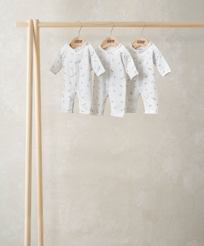 Mamas & Papas All-in-Ones & Bodysuits Kites Premature Rompers (Pack of 3)