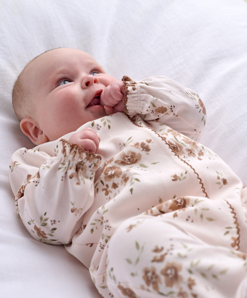 Mamas &amp; Papas All-in-Ones &amp; Bodysuits Large Floral Print All In One