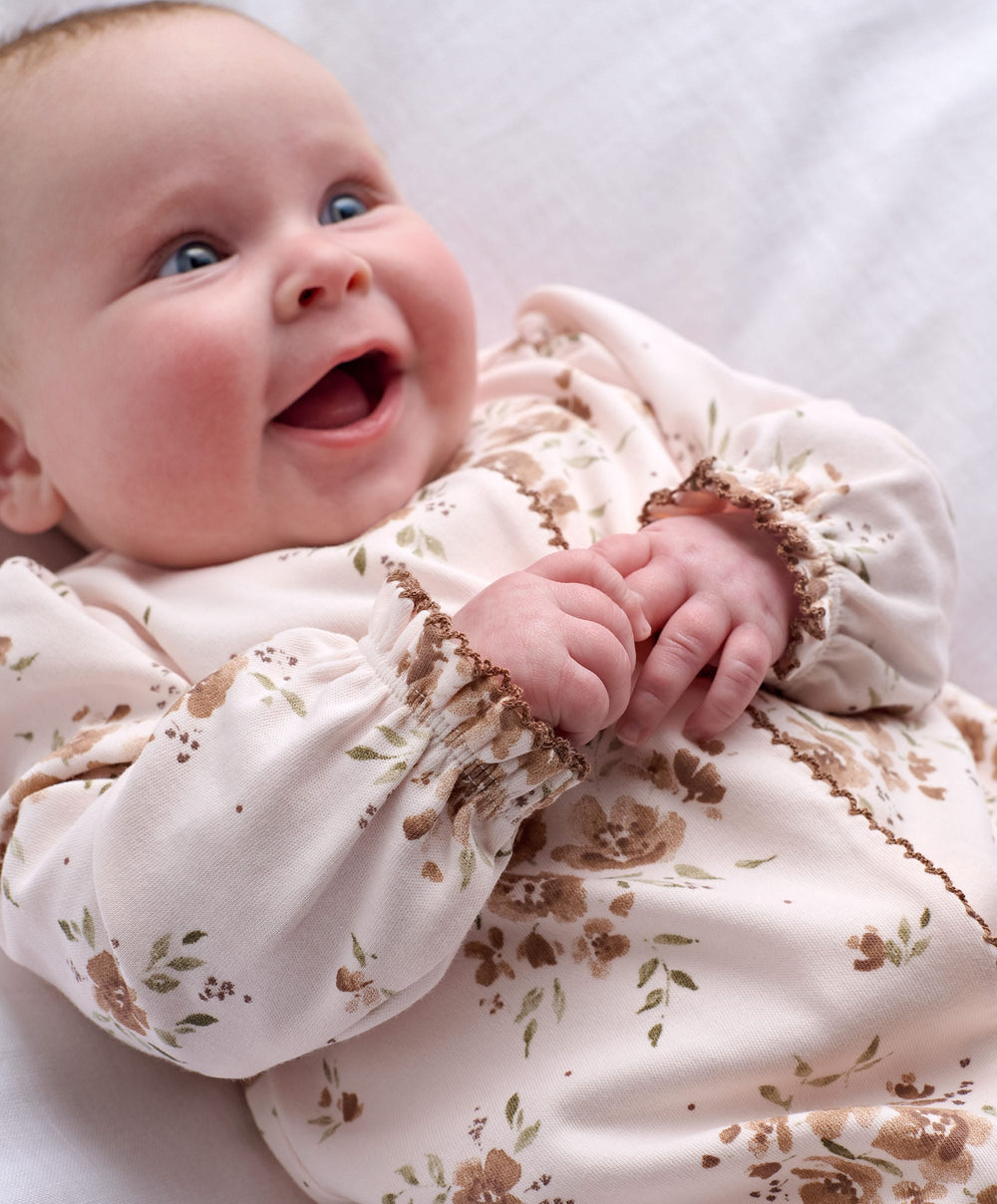 Mamas &amp; Papas All-in-Ones &amp; Bodysuits Large Floral Print All In One