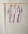 Mamas & Papas All-in-Ones & Bodysuits Lavendar Sleepsuits (Pack of 3)