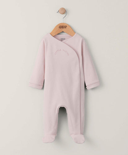 Mamas & Papas All-in-Ones & Bodysuits Little Sister All In One - Pink