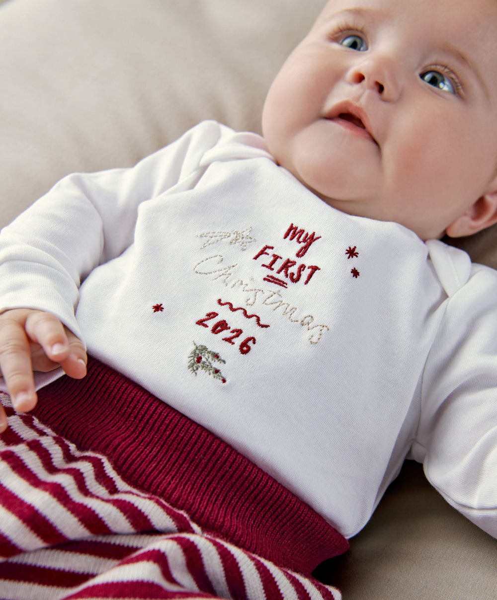 Mamas &amp; Papas All-in-Ones &amp; Bodysuits My First Christmas Bodysuit