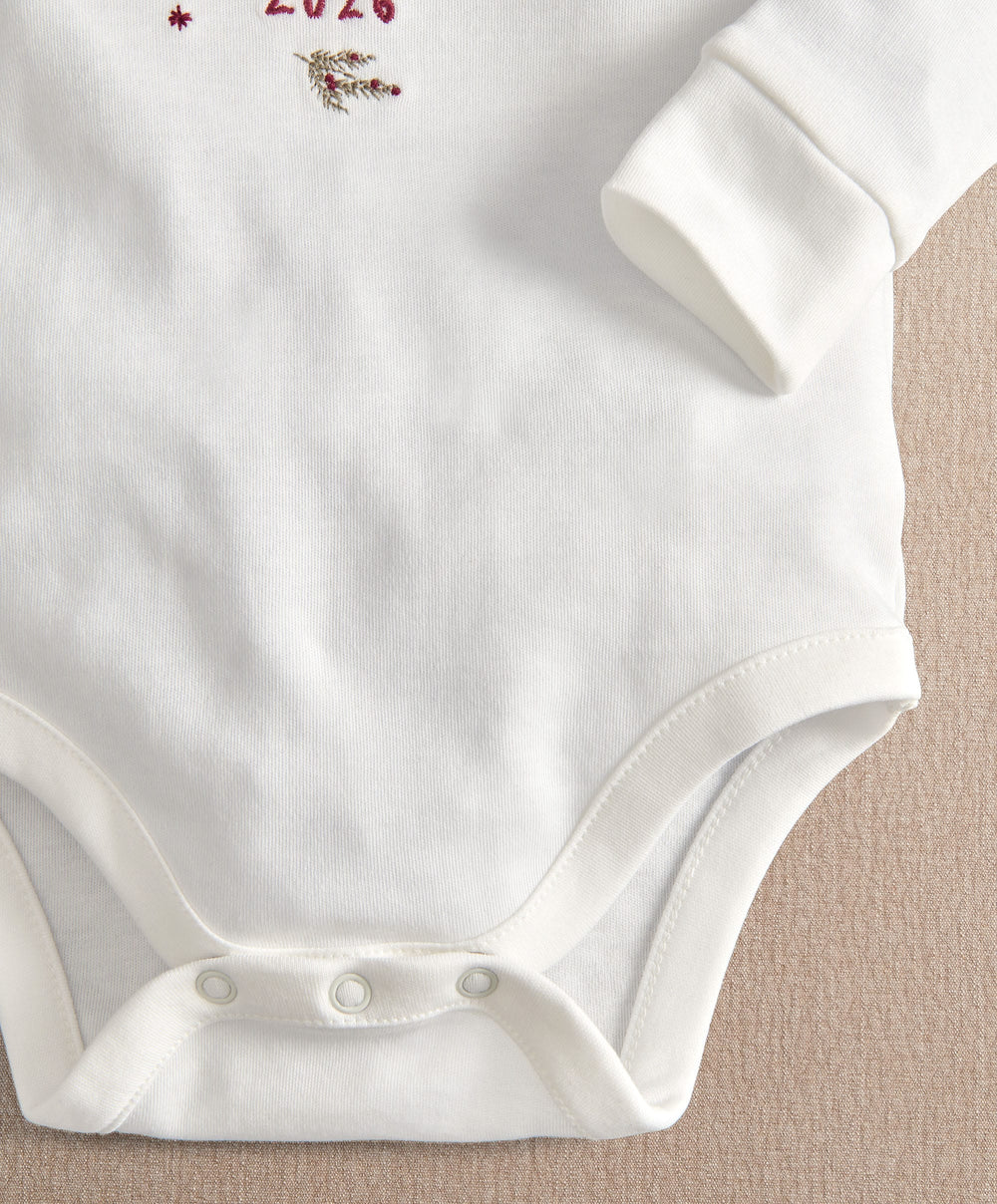 Mamas &amp; Papas All-in-Ones &amp; Bodysuits My First Christmas Bodysuit