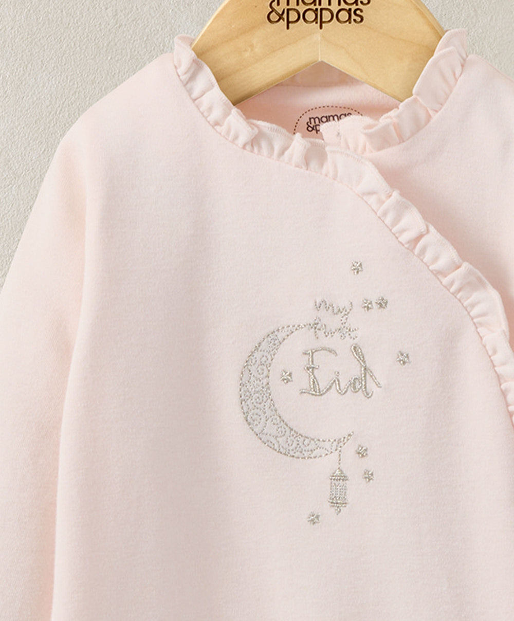 Mamas &amp; Papas All-in-Ones &amp; Bodysuits My First Eid Frill All-in-one