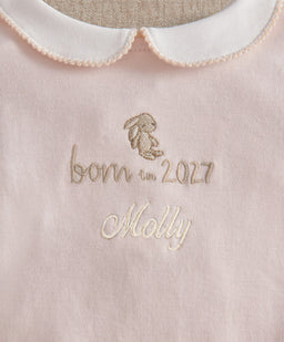 Mamas & Papas All-in-Ones & Bodysuits Pink Born In 2027 All In One