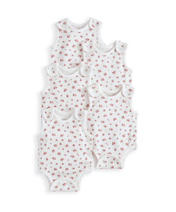 Mamas & Papas All-in-Ones & Bodysuits Rose Premature Bodysuits (Pack of 5)