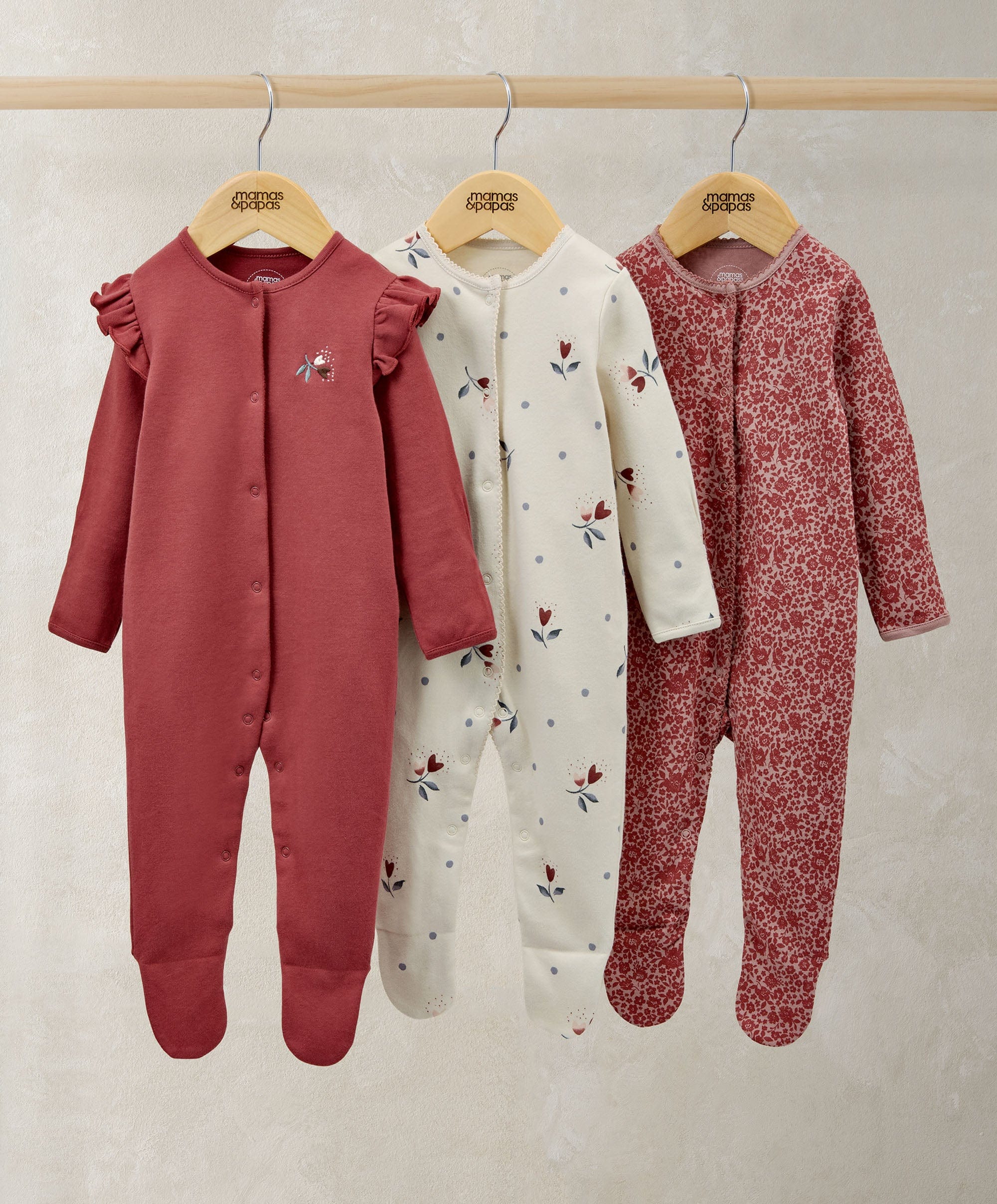 Baby Girl Bodysuits Sleepsuits – Mamas Papas IE