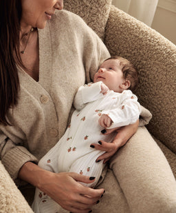 Mamas & Papas All-in-Ones & Bodysuits Strawberry Zip Sleepsuit