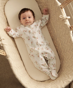 Mamas & Papas All-in-Ones & Bodysuits Watercolour Daisy Sleepsuit