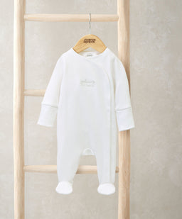 Mamas & Papas All-in-Ones & Bodysuits Welcome to the World All In One -White