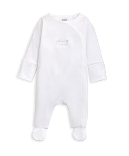 Mamas & Papas All-in-Ones & Bodysuits Welcome to the World All In One -White