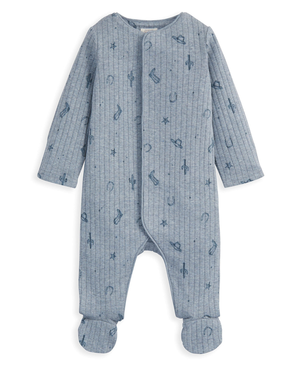 Mamas &amp; Papas All-in-Ones &amp; Bodysuits Wild West Sleepsuit