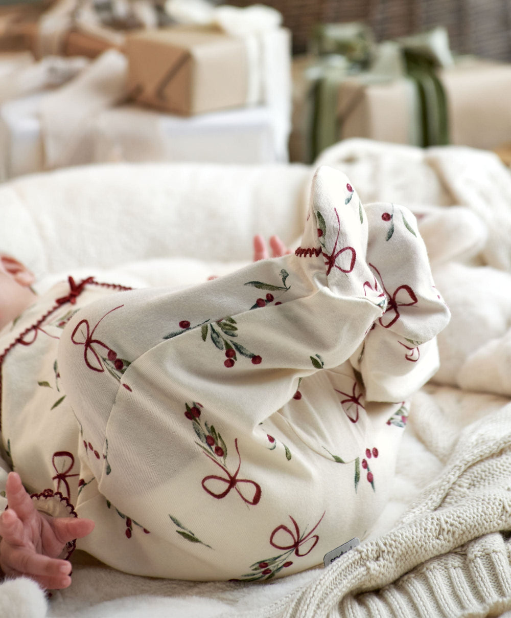 Mamas &amp; Papas All-in-Ones &amp; Bodysuits Winter Berry Christmas All in One