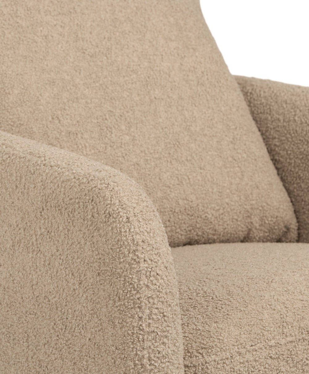 Mamas &amp; Papas Alma Nursing Chair - Fawn Boucle