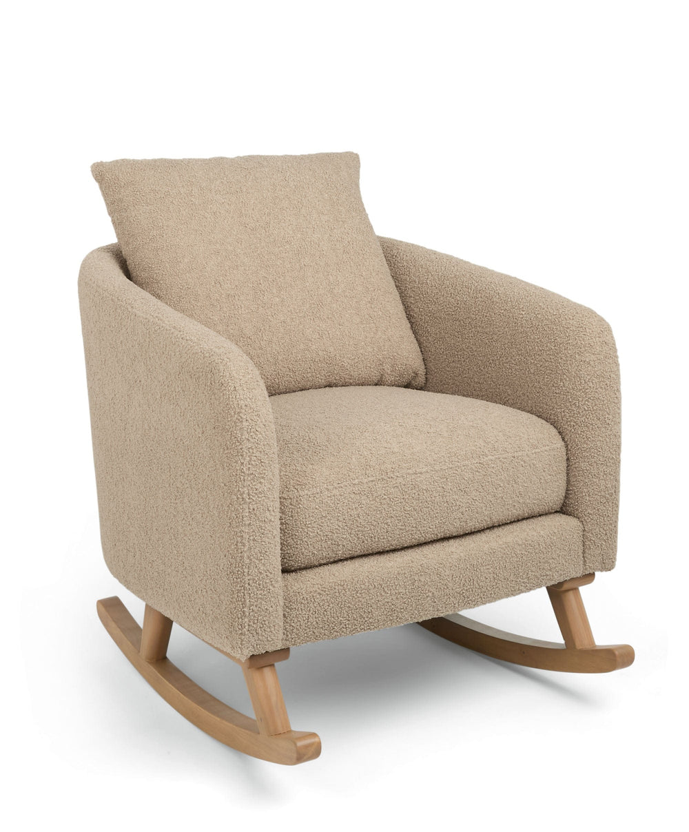 Mamas &amp; Papas Alma Nursing Chair - Fawn Boucle
