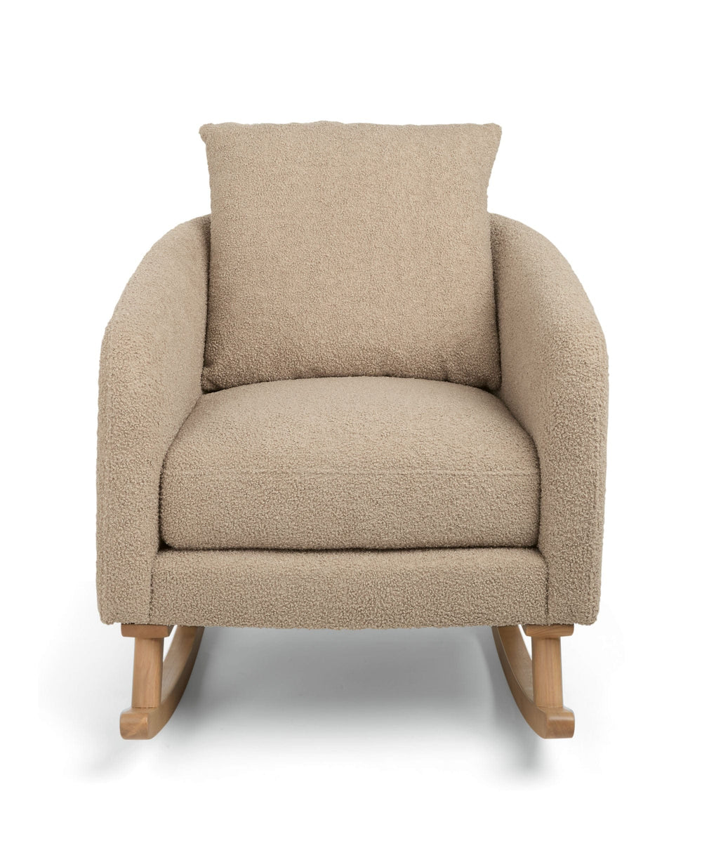 Mamas &amp; Papas Alma Nursing Chair - Fawn Boucle
