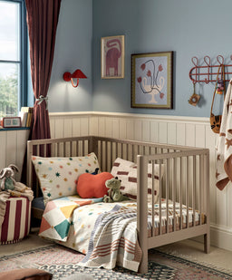Mamas & Papas Arbor Cotbed - Mocha