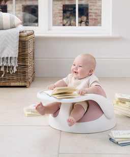 Mamas & Papas Baby Floor Seating Snug Floor Seat with Activity Tray - Blossom