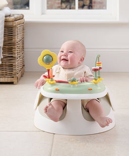 Mamas & Papas Baby Floor Seating Snug Floor Seat with Activity Tray - Clay