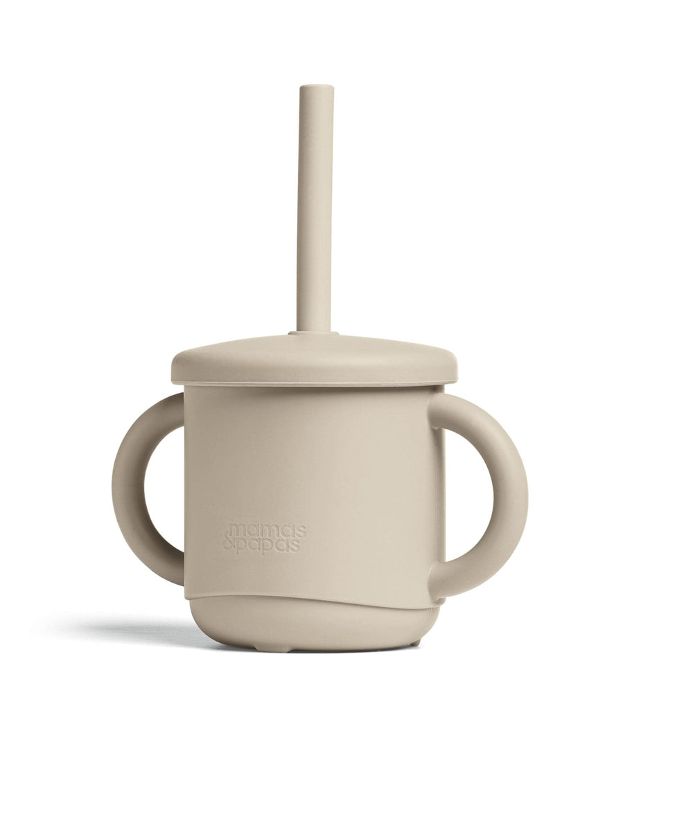 Mamas &amp; Papas Baby Weaning 3-in-1 Sippy Cup  - Truffle