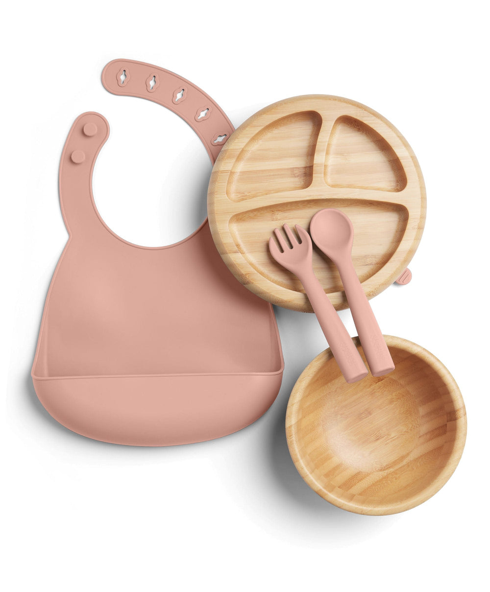 Mamas &amp; Papas Baby Weaning First Mealtime Bamboo Set - Melba